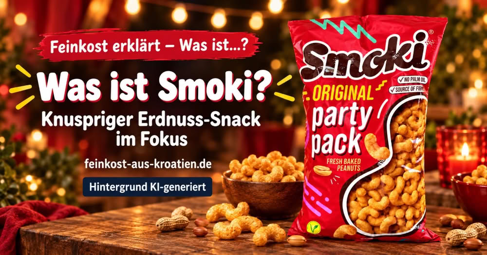 Smoki Original Party Pack 250 g – Was ist Smoki? Erdnussflips einfach erklärt