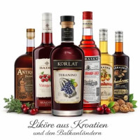Liköre aus Kroatien &amp; den Balkanländern