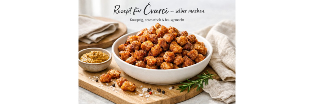 Schweinegrieben – Čvarci selber machen - Cvarci einfach mal selber machen