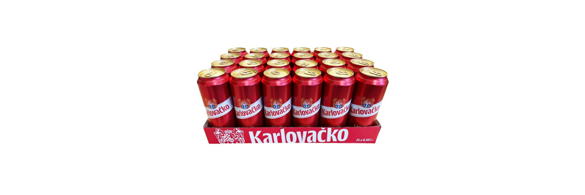 Karlovacko Pivo Bier aus Kroatien - Karlovacko Pivo Bier aus Kroatien hier online bestellen