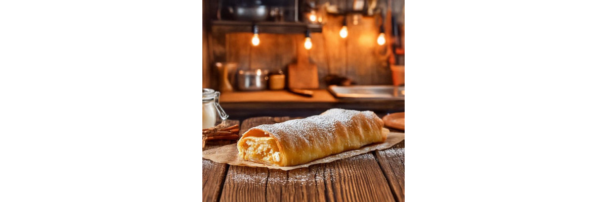 Kroatischer Quarkstrudel - Štrudla od sira - Backrezept für kroatischen Quarkstrudel - Štrudla od sira