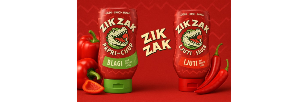 Neu! Zik Zak Papri-Chup – Milder &amp; Scharfer Paprikagenuss für jedes Gericht - Zik Zak Papri-Chup – Milder &amp; Scharfer Paprikagenuss | Blagi &amp; Ljuti von Podravka