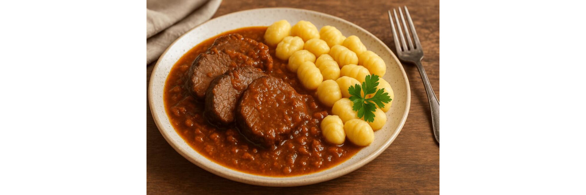 Pašticada – Dalmatinischer Rinderschmorbraten mit Gnocchi - Authentisches Rezept für Pašticada – Dalmatinischer Rinderschmorbraten mit Gnocchi