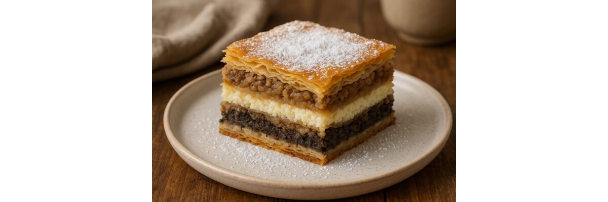 Rezept für Međimurska Gibanica - Authentisches Rezept für Međimurska Gibanica – Ein traditionelles kroatisches Schichtgebäck