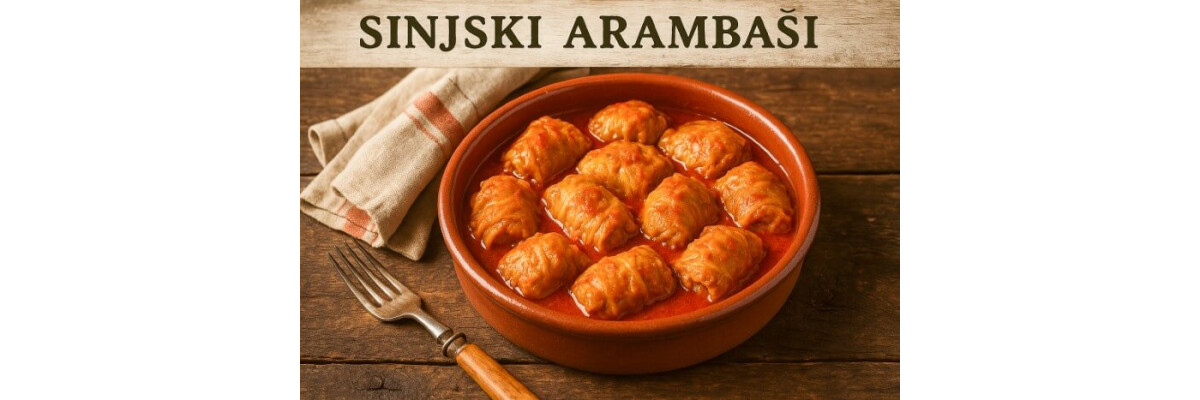 Sinjski Arambaši – Gefüllte Kohlröllchen aus Sinj - Sinjski Arambaši – Traditionelle gefüllte Kohlröllchen ohne Reis aus Kroatien