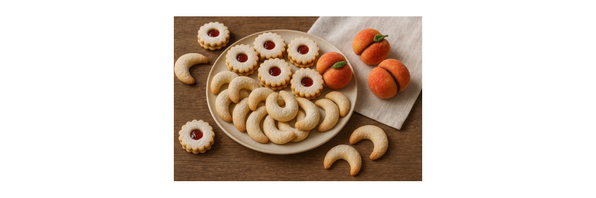 Frisch eingetroffen: Vanillekipferl, Linzerkekse &amp; Breskvice - Frisch eingetroffen: Vanillekipferl, Linzerkekse &amp; Breskvice