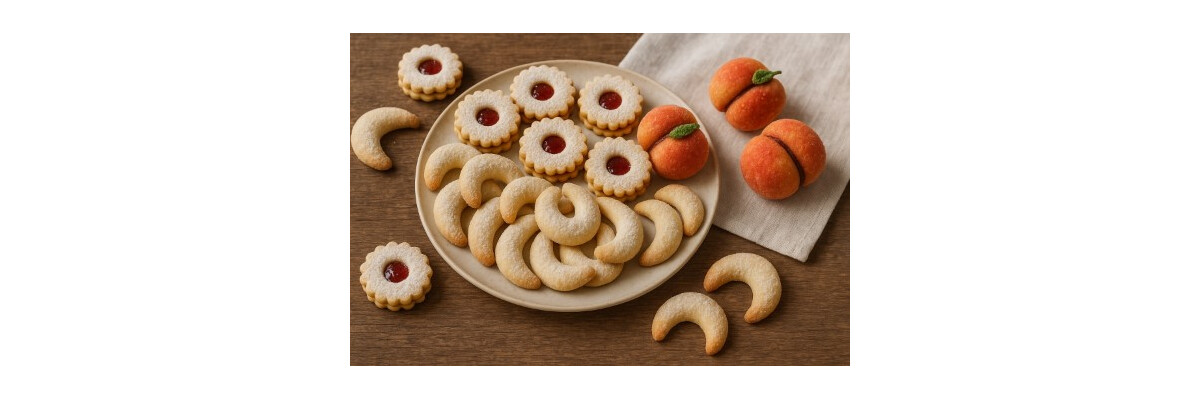 Frisch eingetroffen: Vanillekipferl, Linzerkekse &amp; Breskvice - Frisch eingetroffen: Vanillekipferl, Linzerkekse &amp; Breskvice