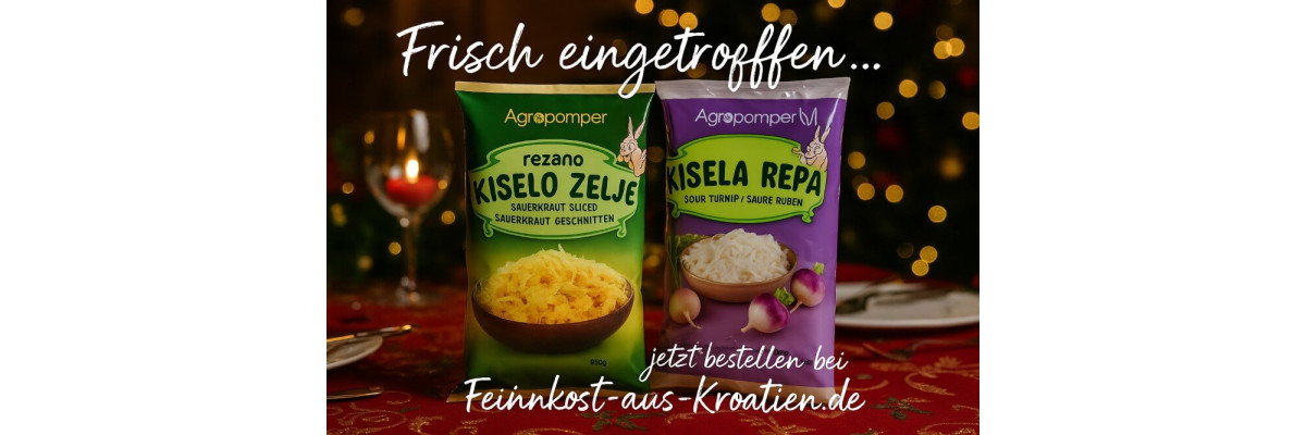 Agropomper – Traditionell eingelegtes Gemüse aus Kroatien - Agropomper kaufen – Saure Rüben &amp; Sauerkraut aus Kroatien