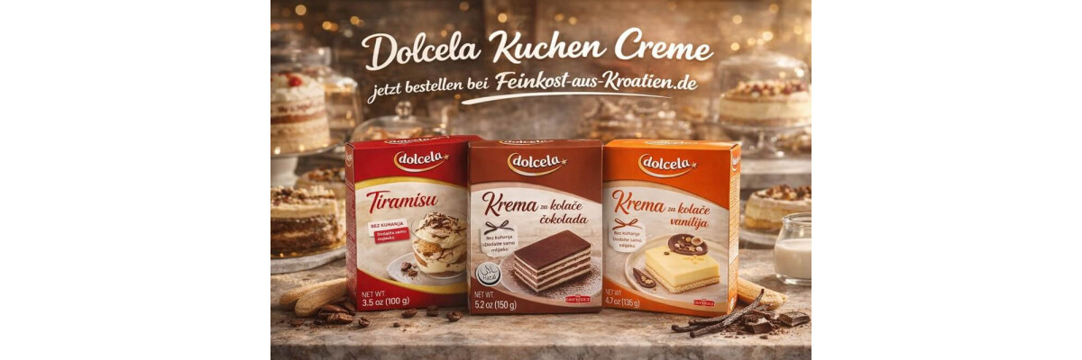 ? Süß &amp; Einfach: Die besten Dolcela-Kuchencremes für deine Desserts - Dolcela Kuchencremes online kaufen – Tiramisu, Schoko &amp; Vanille | Jetzt kaufen!
