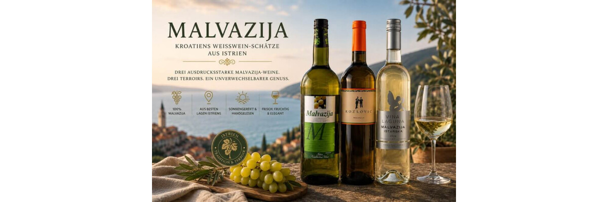 Malvazija: Kroatischer Weißwein aus Istrien einfach erklärt - Malvazija: Kroatischer Weißwein aus Istrien