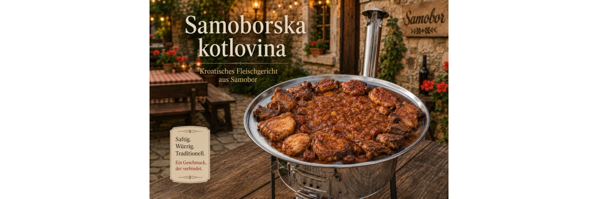Samoborska kotlovina Rezept – kroatisches Fleischgericht aus Samobor - Samoborska kotlovina – Kroatische Kotlovina mit Koteletts und Wurst
