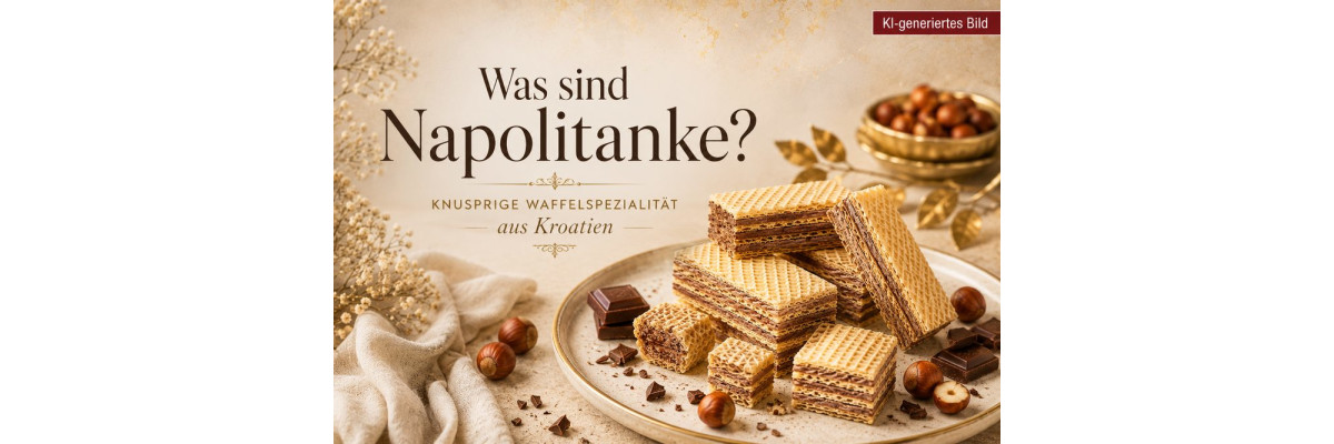 Was sind Napolitanke? Kroatische Waffeln einfach erklärt - Was sind Napolitanke? Kroatische Waffeln erklärt