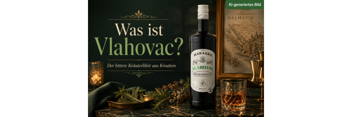 Was ist Vlahovac? Kroatischer Kräuterlikör von Maraska einfach erklärt - Was ist Vlahovac? Kroatischer Kräuterlikör erklärt