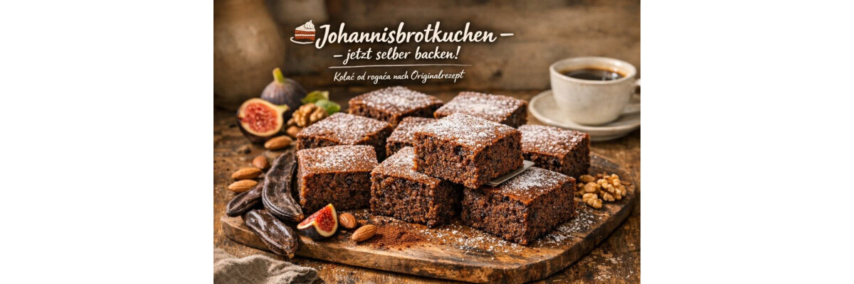 Rezept für Johannisbrot Kuchen - Kolac od rogaca - Johannisbrot Kuchen – Kolač od rogača