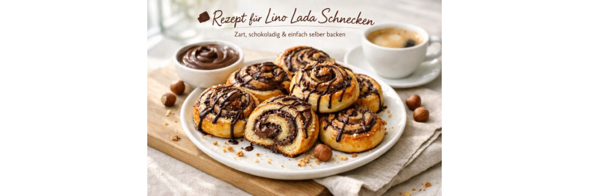 Lino Lada Schnecken - Backrezept für Lino Lada Schnecken