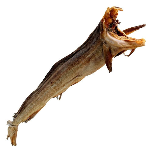 Bakalar Stockfisch getrockneter Kabeljau (Dorsch) 470g