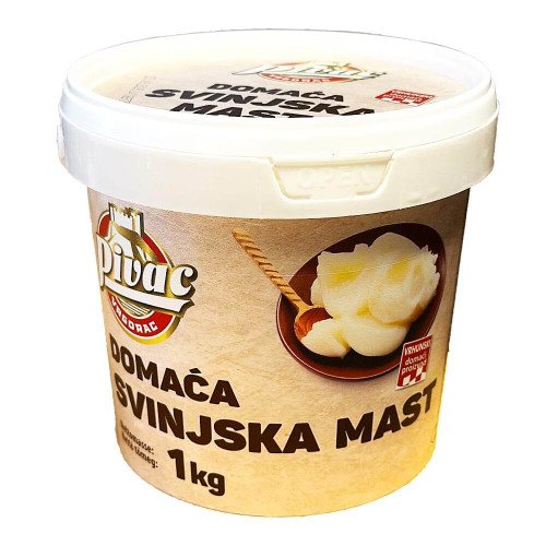 Schweinefett - svinjska mast Pivac 1000g