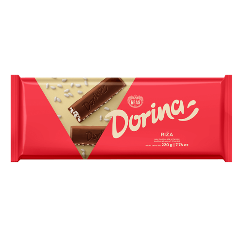 Schokolade Dorina riza mit Reis 220g