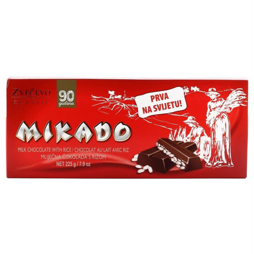Schokolade Mikado mit Reis Zvecevo 225g