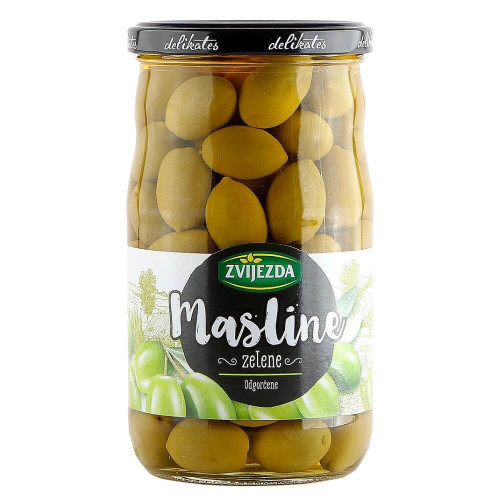 Oliven grün masline zelene Zvijezda 700g