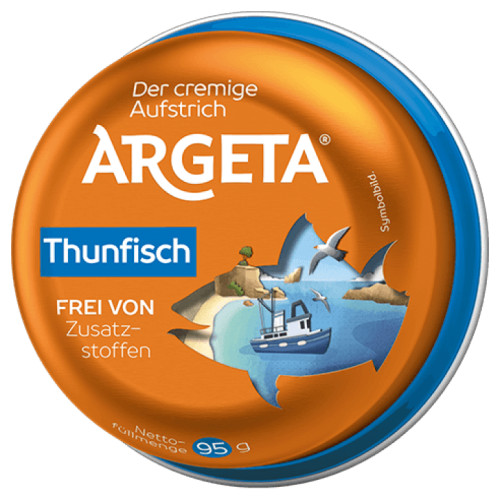 Argeta Thunfisch Aufstrich Pasteta od Tune 95g