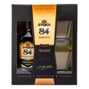 Stock 84 Brandy 38%vol. Weinbrand 0,7 L mit 2 Original...