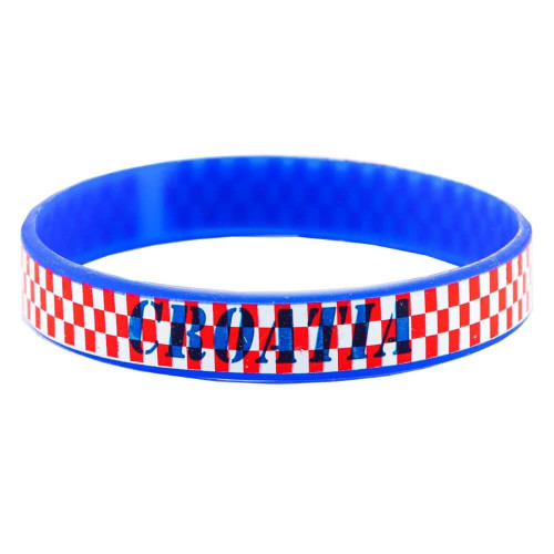 Armband Silicon Team Kroatien Fan