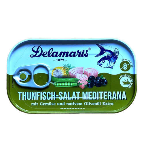 Delamaris Thunfischsalat Mediterana 105g