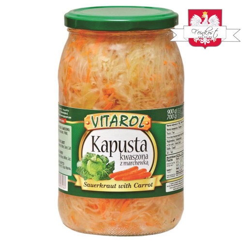 Sauerkraut mit Möhren Vitarol 900g