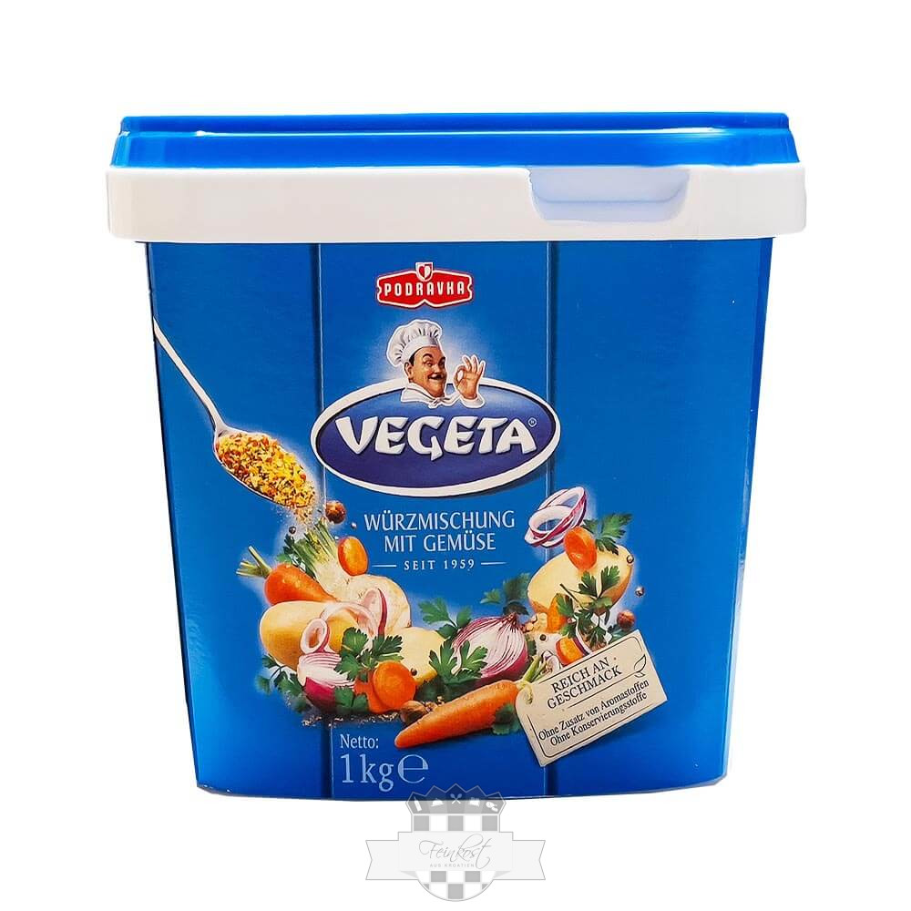 1000 g Vegeta Würzmischung mit Gemüse Gewürz - 1 Kg - Suppengewürz