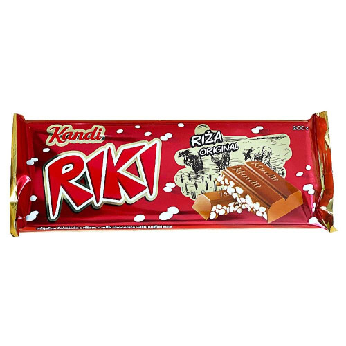 Schokolade Riki mit Reis Kandi 200g