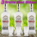 3x Soplica Szlachetna Wodka Edel Vodka 40% vol. 500ml + 3...