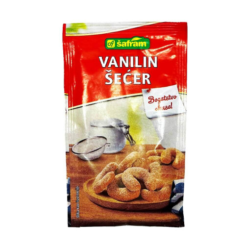 Vanilin Zucker  Vanilin Secer Safram 10g