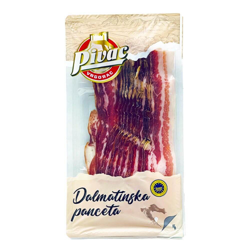 Pivac Dalmatinska Panceta Speck geschnitten 100g