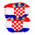 Auto Spiegel Überzug Kroatien Flagge Fahne