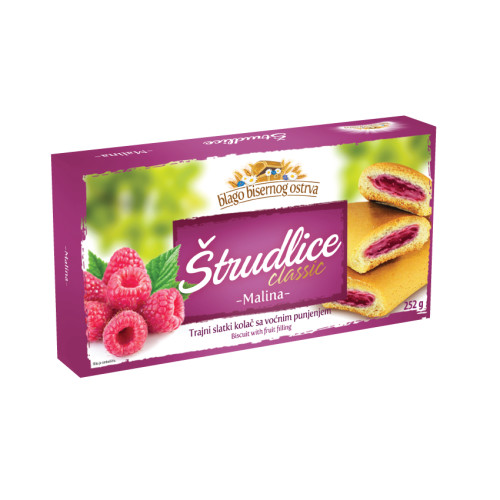 Strudel Himbeere Strudlice Strudla Malina Zitoprerada 252g