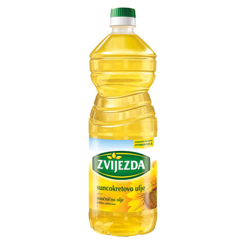 Sonnenblumenöl Zvijezda Suncokretovo Ulje 1,0L