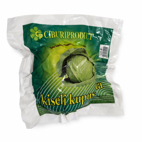 Sauerkrautköpfe vakuumiert Kiseli Kupus Istrien kiselo zelje 1,7 Kg