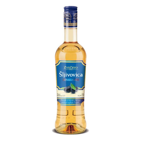Zvecevo 1921 Sljivovica - Pflaumenbrand 0,7 l 40 % vol.