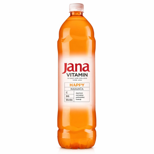 Jana Vitamin Happy Naranča Orangen Getränk 1,5L zzgl. 0,25 Eur Pfand