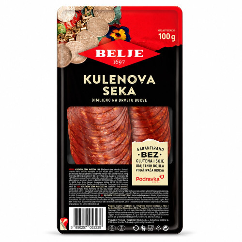 Belje Kulenova Seka geschnitten 100g