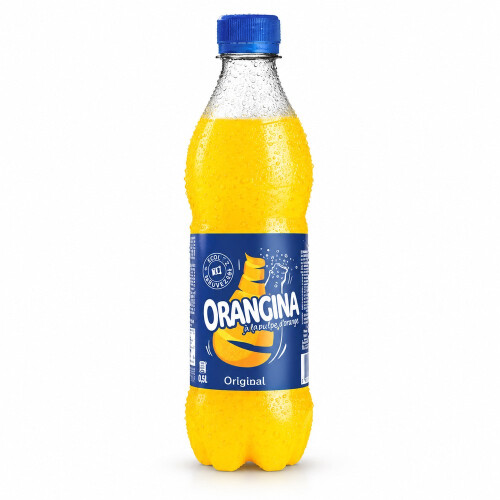 Orangina Original 0,5 L – Orangenlimonade mit Fruchtfleisch zzgl. 0,25 € Pfand