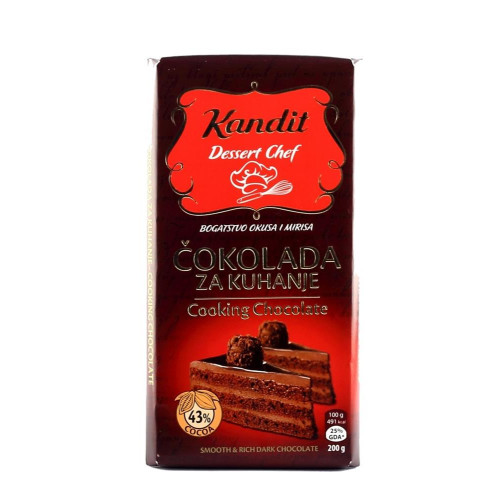 Kochschokolade Cokolada za kuhanje Kandit 100g