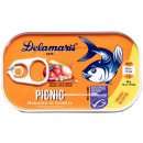 Delamaris Makrele Picnic mit weißen Bohnen in Tomatensoße...