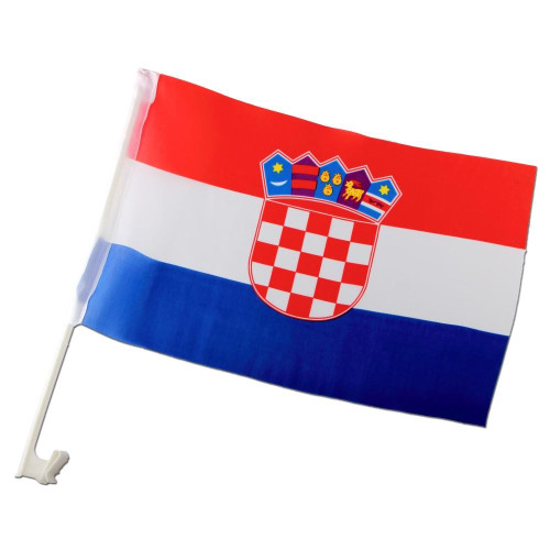 12x18 Kroatien Kroatisch Autofenster Fahrzeug 30.5cmx45.7cm Flagge 