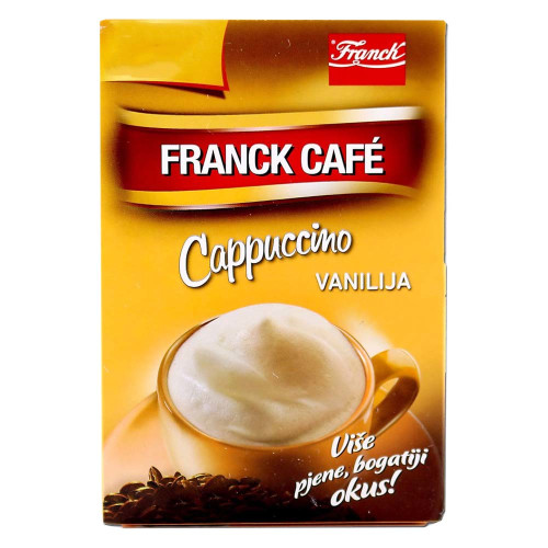 Franck Kaffee Cappuccino Vanille 148g