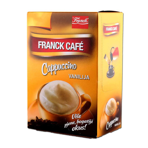 Franck Kaffee Cappuccino Vanille 148g