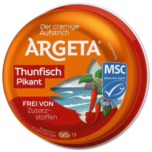 Argeta Thunfisch Aufstrich PIKANT 95g