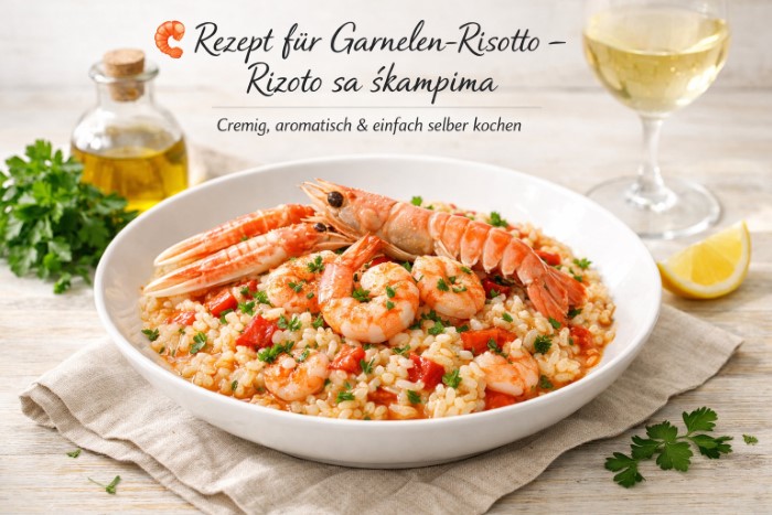 Garnelen Risotto – Rizoto sa skampima