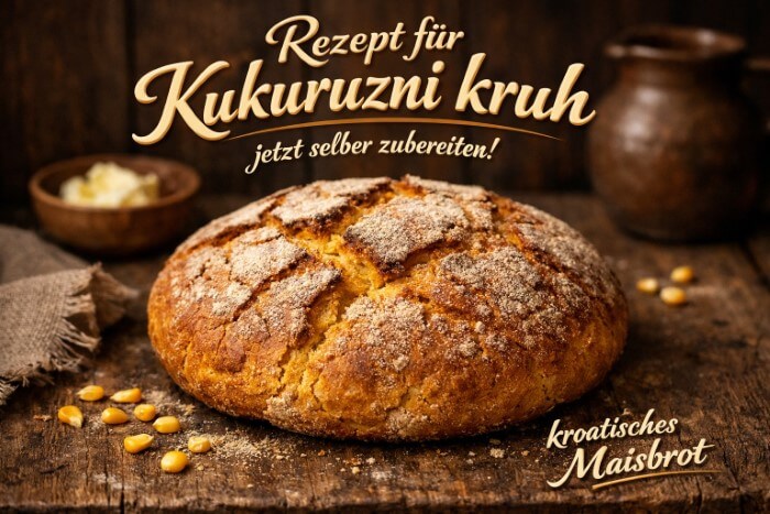 Kroatisches Maisbrot (Kukuruzni Kruh)